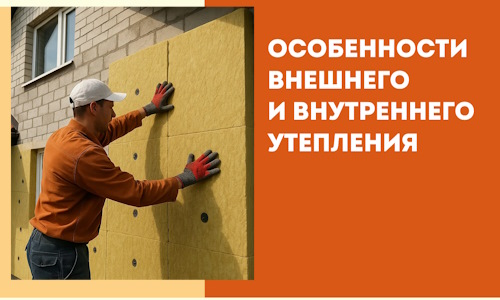 Какие особенности внешнего и внутреннего утепления в Уфе