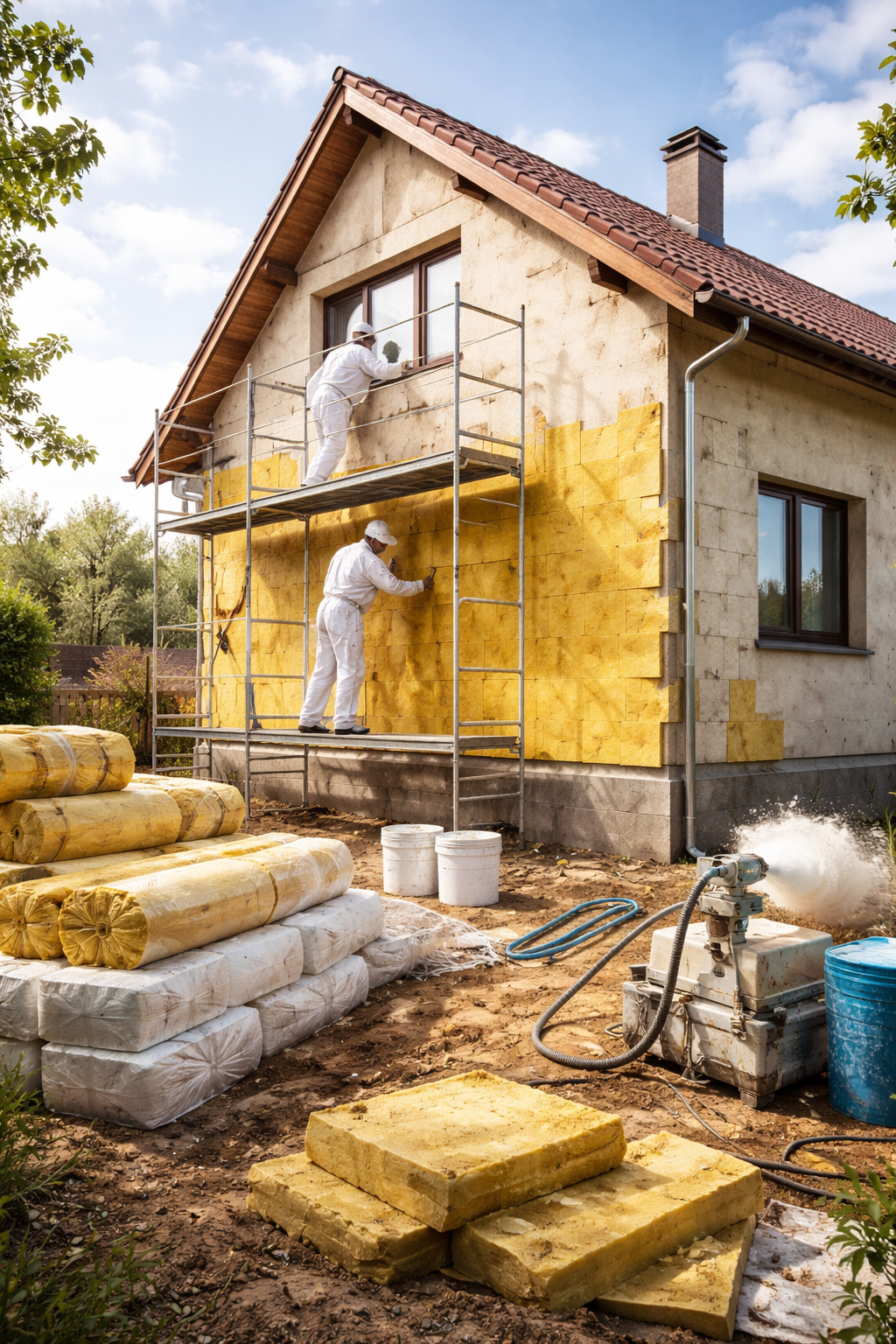 Профессиональное утепление домов в Уфе — тепло, надежность, экономия