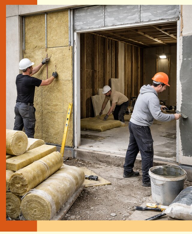 Утепление торгового павильона в Уфе — качественно и энергоэффективно